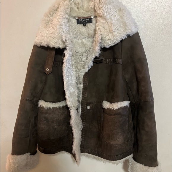 ESCADA Shearling Jacket - Picture 2 of 16